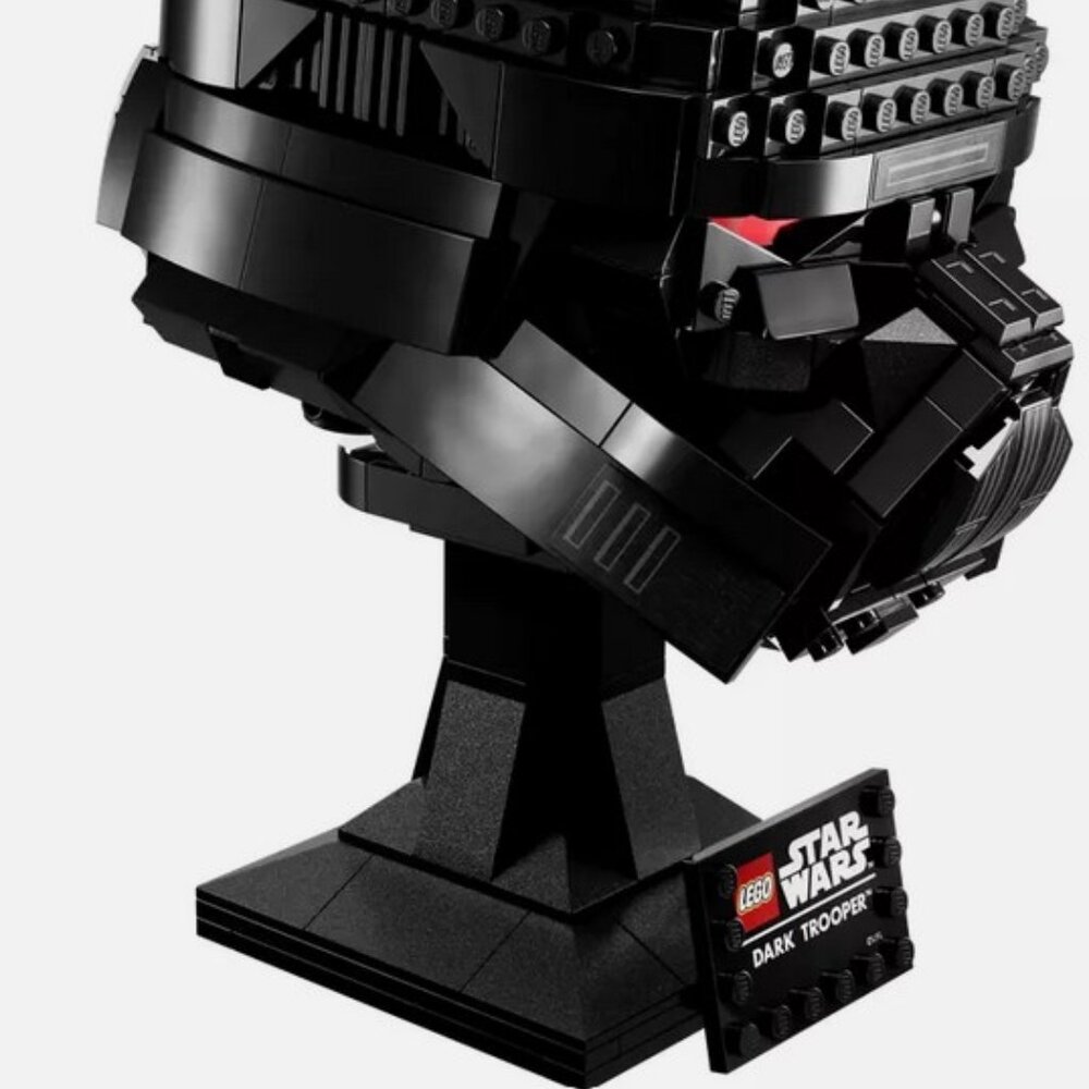 New Sealed Lego Star Wars Dark Trooper Helmet Retired & Collectible Set 75343 - Picture 10 of 10